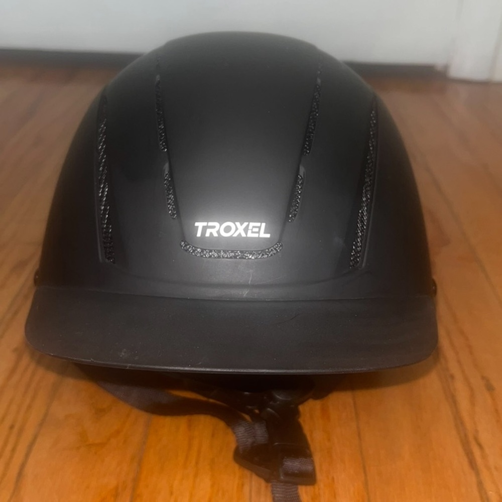 Troxel Riding Helmet Spirit Black Duratec Size XS: Model ASTM F1163-15 SEI Cert